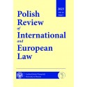 1/2023 (vol. 12) Polish Review of International and European Law